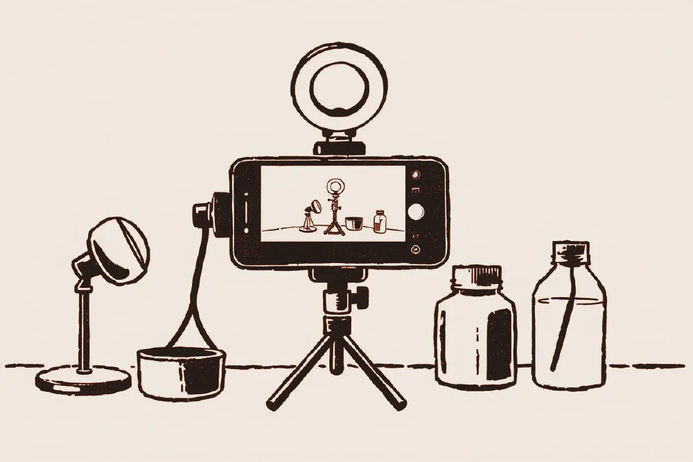 Contenuti social in produzione
